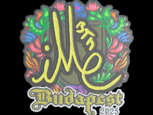 Sticker | iM (Embroidered) | Budapest 2025