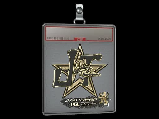 Sticker Slab | JT (Gold) | Antwerp 2022