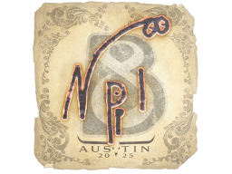 Sticker | npl | Austin 2025