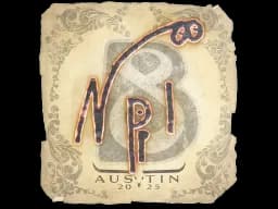 Sticker | npl | Austin 2025