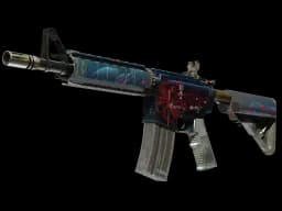 M4A4 | Spider Lily (Battle-Scarred)