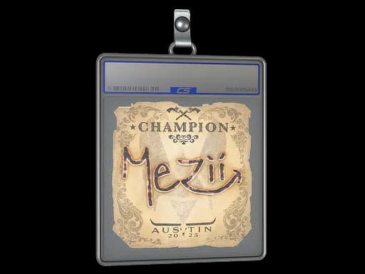 Sticker Slab | mezii (Champion) | Austin 2025