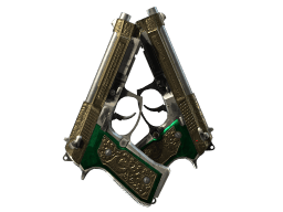 Dual Berettas | Royal Consorts (Battle-Scarred)