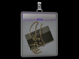 Sticker Slab | Hello M4A1-S (Gold)