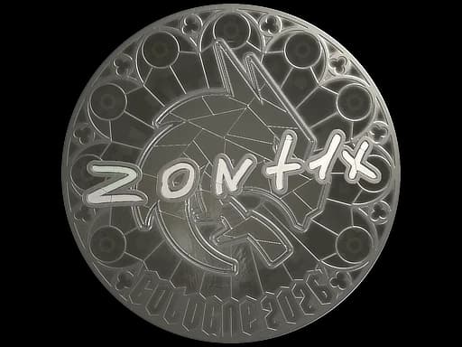 Sticker | zont1x (Foil) | Cologne 2026