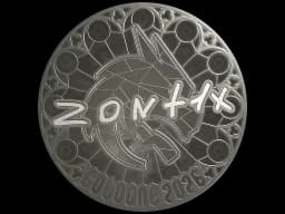 Sticker | zont1x (Foil) | Cologne 2026