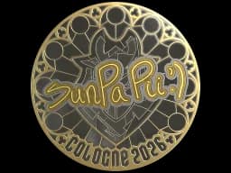 Sticker | SunPayus (Gold) | Cologne 2026