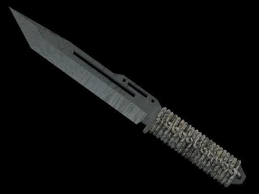 ★ Paracord Knife | Damascus Steel (Battle-Scarred)