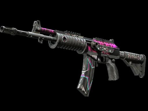 Galil AR | Chromatic Aberration (Battle-Scarred)