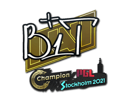 Sticker | b1t | Stockholm 2021