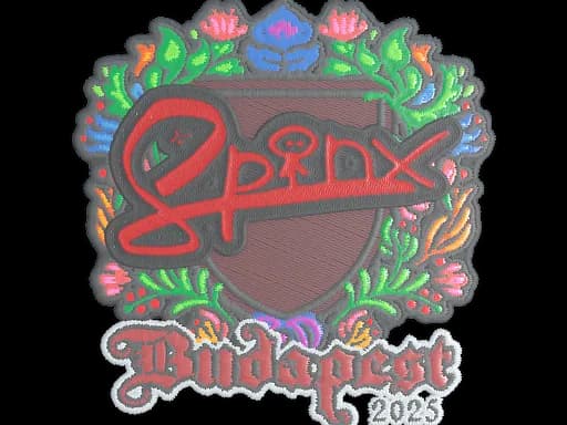 Sticker | Spinx (Embroidered) | Budapest 2025