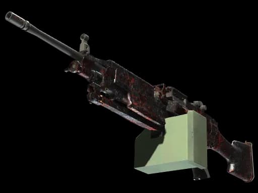 M249 | Magma (Well-Worn)