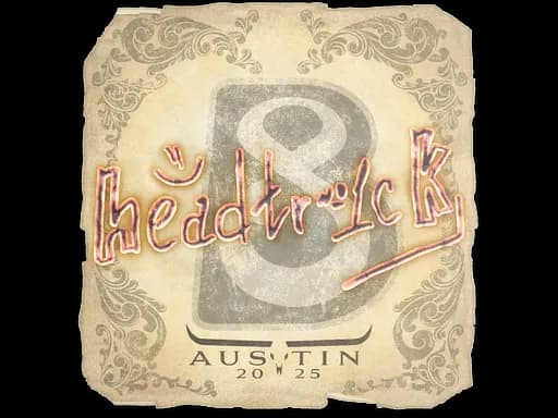 Sticker | headtr1ck | Austin 2025