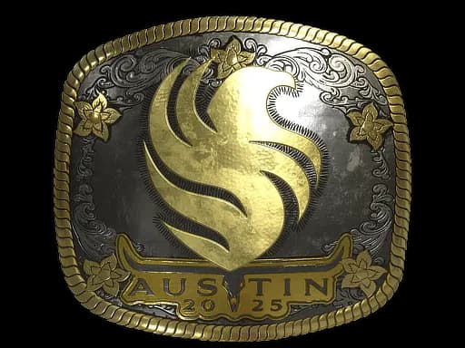Sticker | Falcons (Gold) | Austin 2025