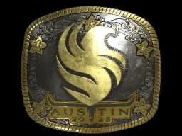 Sticker | Falcons (Gold) | Austin 2025