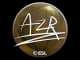 Sticker | AZR | Katowice 2019 CS2 skin