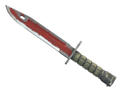 ★ StatTrak™ Bayonet | Crimson Web (Battle-Scarred)