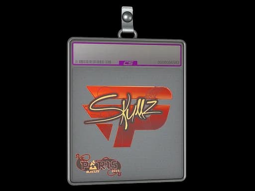 Sticker Slab | skullz (Holo) | Paris 2023