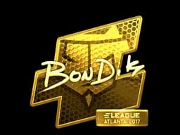 Sticker | bondik (Gold) | Atlanta 2017