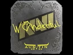 Sticker | w0nderful (Foil) | Austin 2025