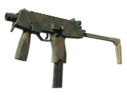 MP9 | Green Plaid (Minimal Wear)