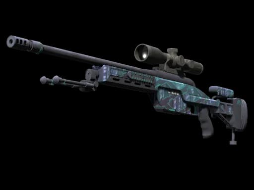 StatTrak™ SSG 08 | Mainframe 001 (Well-Worn)