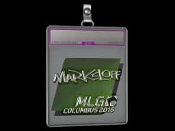 Sticker Slab | markeloff (Foil) | MLG Columbus 2016