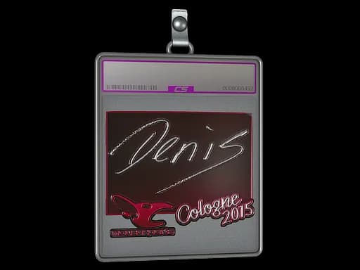 Sticker Slab | denis (Foil) | Cologne 2015