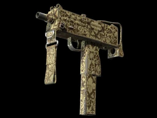 Souvenir MAC-10 | Sienna Damask (Well-Worn)