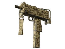 Souvenir MAC-10 | Sienna Damask (Well-Worn)