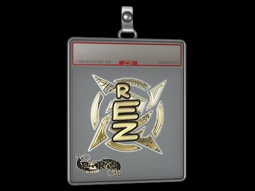 Sticker Slab | REZ (Gold) | Paris 2023