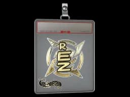 Sticker Slab | REZ (Gold) | Paris 2023