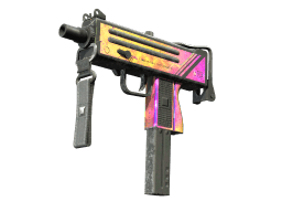 StatTrak™ MAC-10 | Disco Tech (Battle-Scarred)