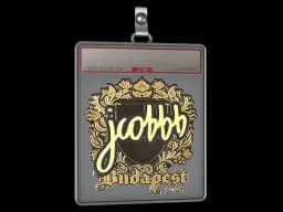 Sticker Slab | jcobbb (Gold) | Budapest 2025