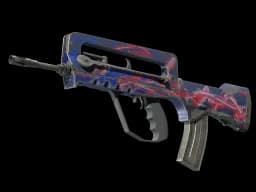 FAMAS | Afterimage (Well-Worn)