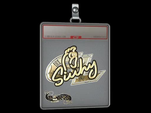 Sticker Slab | siuhy (Gold) | Paris 2023