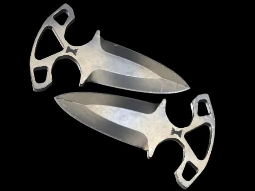 ★ Shadow Daggers | Scorched (Well-Worn)