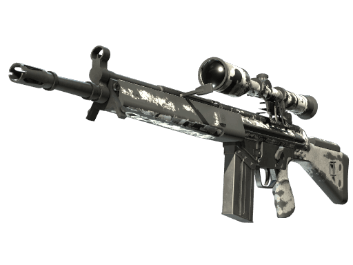 Souvenir G3SG1 | Polar Camo (Battle-Scarred)