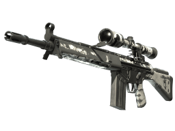 Souvenir G3SG1 | Polar Camo (Battle-Scarred)