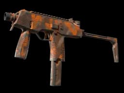 MP9 | Orange Peel (Well-Worn)