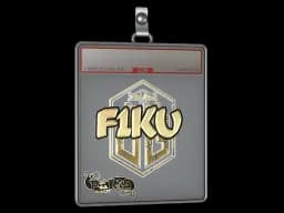 Sticker Slab | F1KU (Gold) | Paris 2023