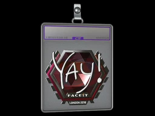 Sticker Slab | yay (Foil) | London 2018