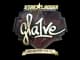 Sticker | gla1ve (Gold) | Berlin 2019 CS2 skin