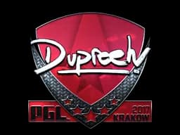 Sticker | dupreeh (Foil) | Krakow 2017