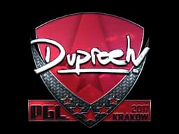 Sticker | dupreeh (Foil) | Krakow 2017