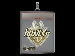 Sticker Slab | huNter- (Gold) | Paris 2023