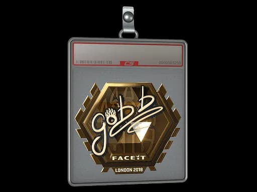 Sticker Slab | gob b (Gold) | London 2018