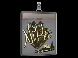 Sticker Slab | NiKo (Gold) | Stockholm 2021
