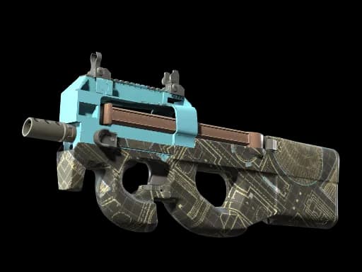 Souvenir P90 | Facility Negative (Minimal Wear)