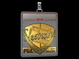 Sticker Slab | electronic (Gold) | Krakow 2017